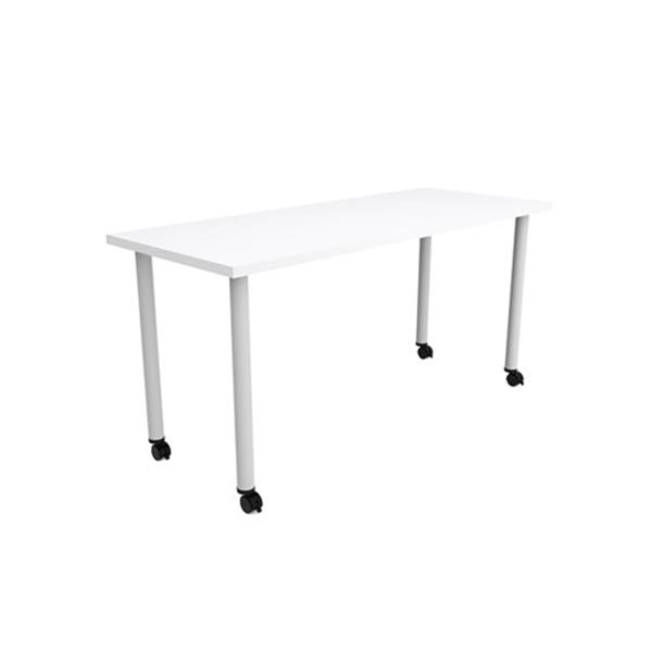 JURNI Multi-Purpose Table with Post Leg and Casters